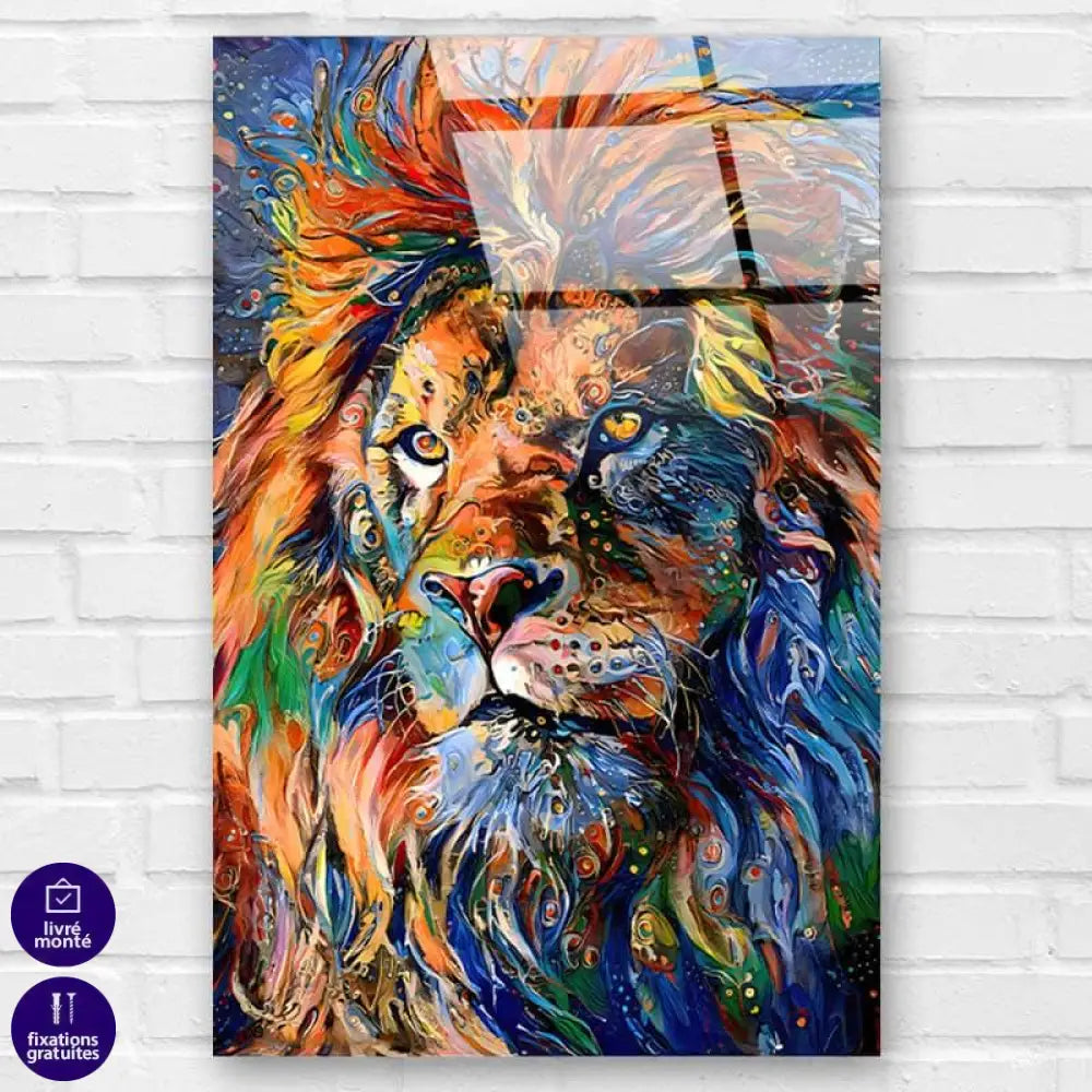 Tableau Lion Le Magnifique - Montableaudeco