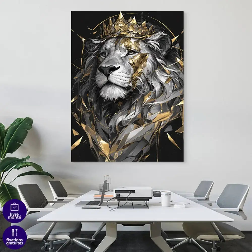 Tableau Lion Suprême Tableau lion