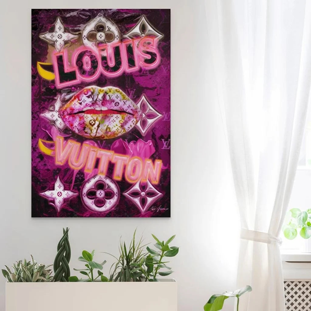 Tableau Luxe Louis Vuitton 40x60cm / Affiche sans cadre Tableau Luxe