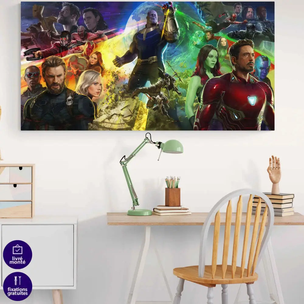 Tableau Marvel Avengers End Game - Montableaudeco