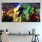 Tableau Marvel Avengers Tanos 40x80cm / Toile tendue sur châssis Tableau Marvel