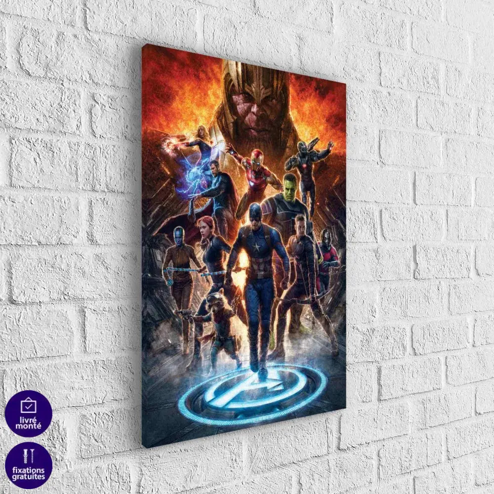 Tableau Marvel Dc Comics Infinity War Collection - Montableaudeco