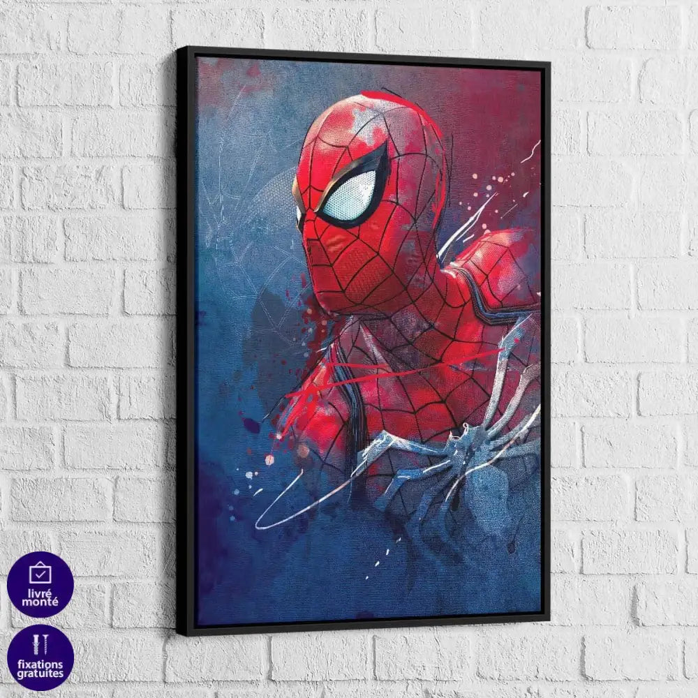 Tableau Marvel Spiderman L'homme Araignée - Montableaudeco