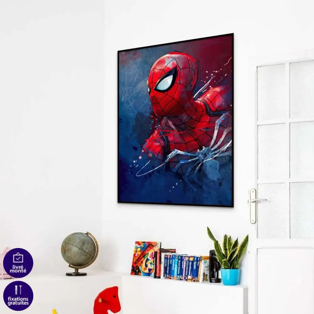 Tableau Marvel Spiderman L'homme Araignée - Montableaudeco