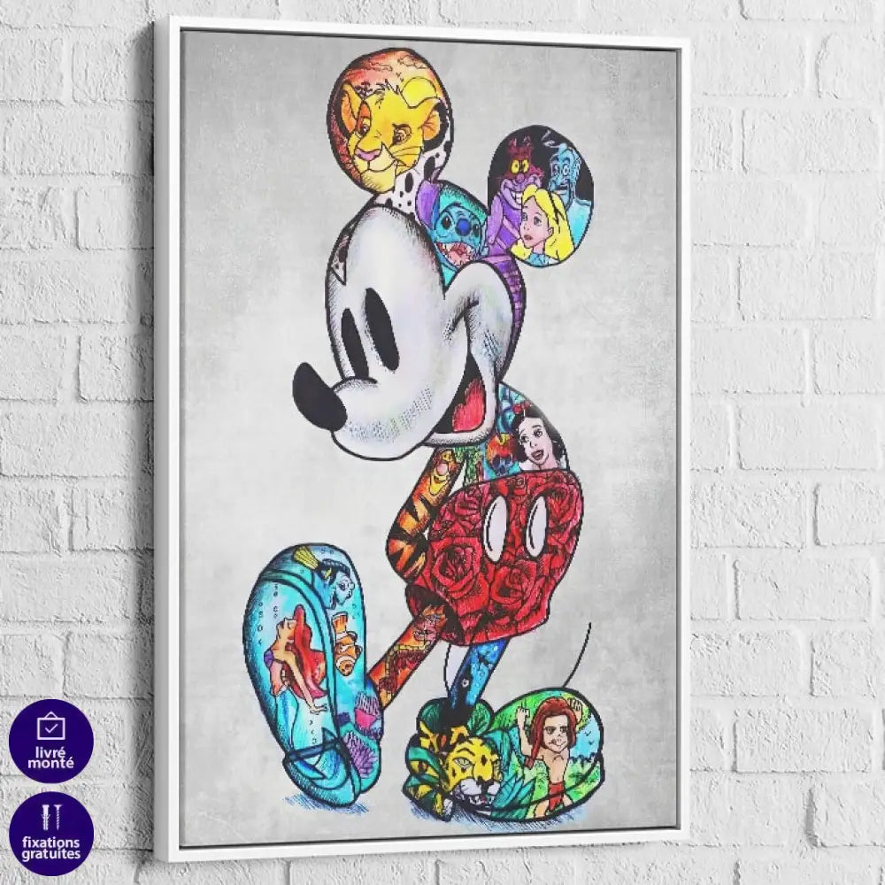 Tableau Mickey et l'univers enchanté e