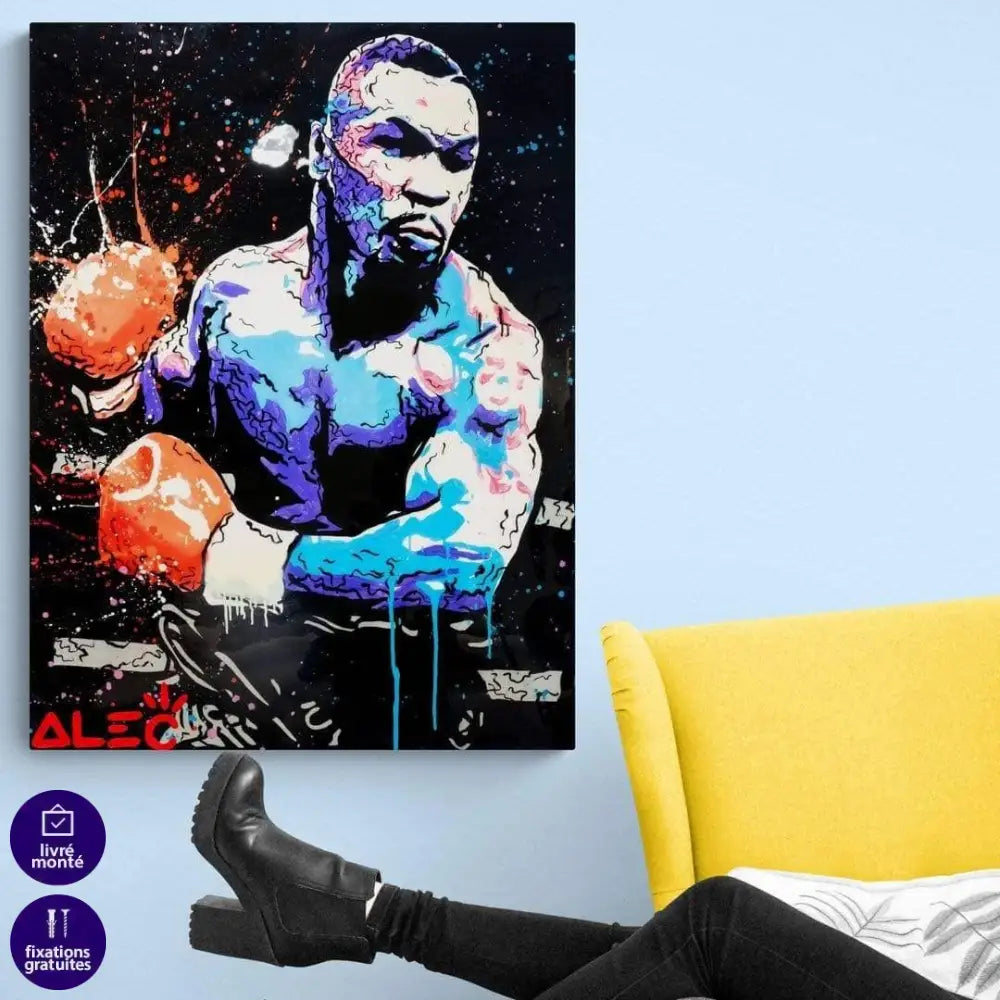 Tableau Mike Tyson Légende - Montableaudeco