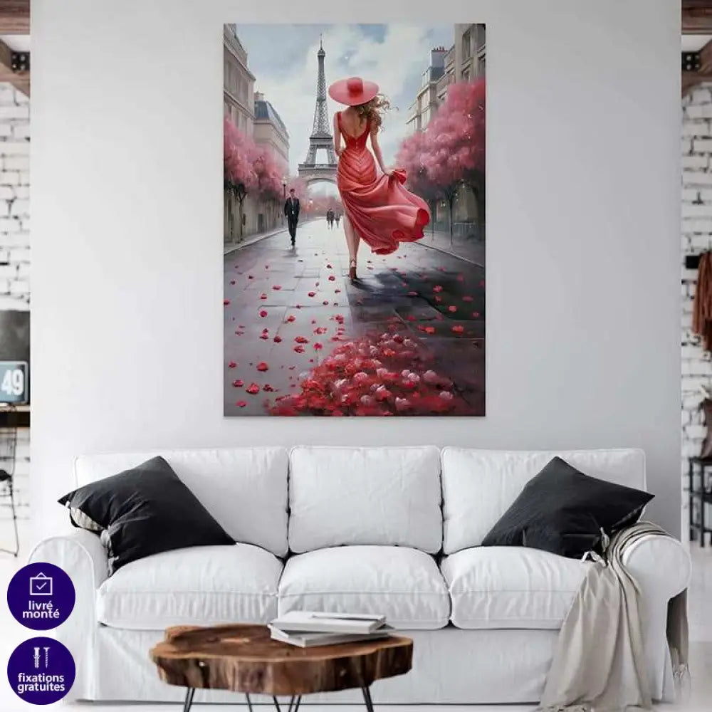 Tableau Moderne | Balade Parisienne | Offre de Bienvenue -20% b