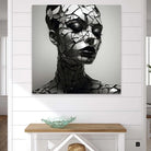 Tableau Moderne Femme Destruction - Montableaudeco