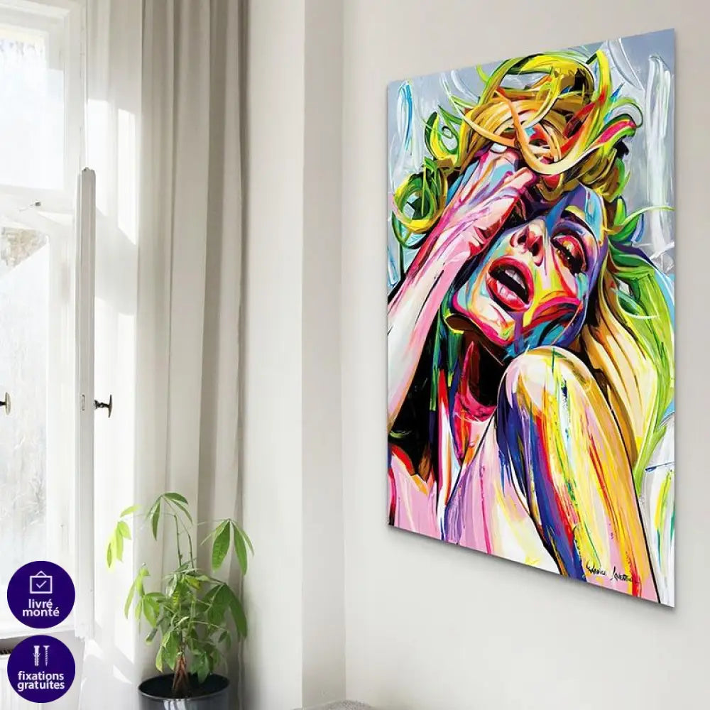 Tableau Moderne Femme Sensuelle - Montableaudeco