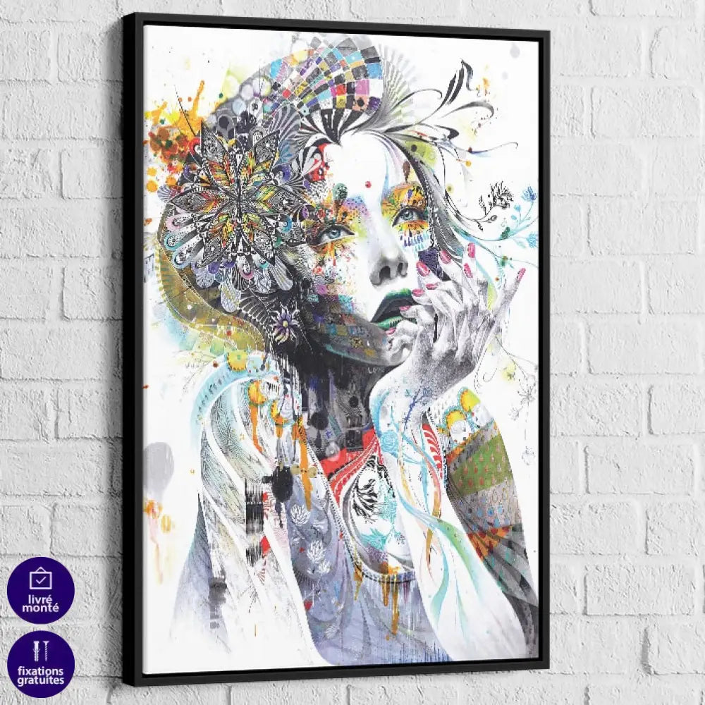 tableau moderne femme