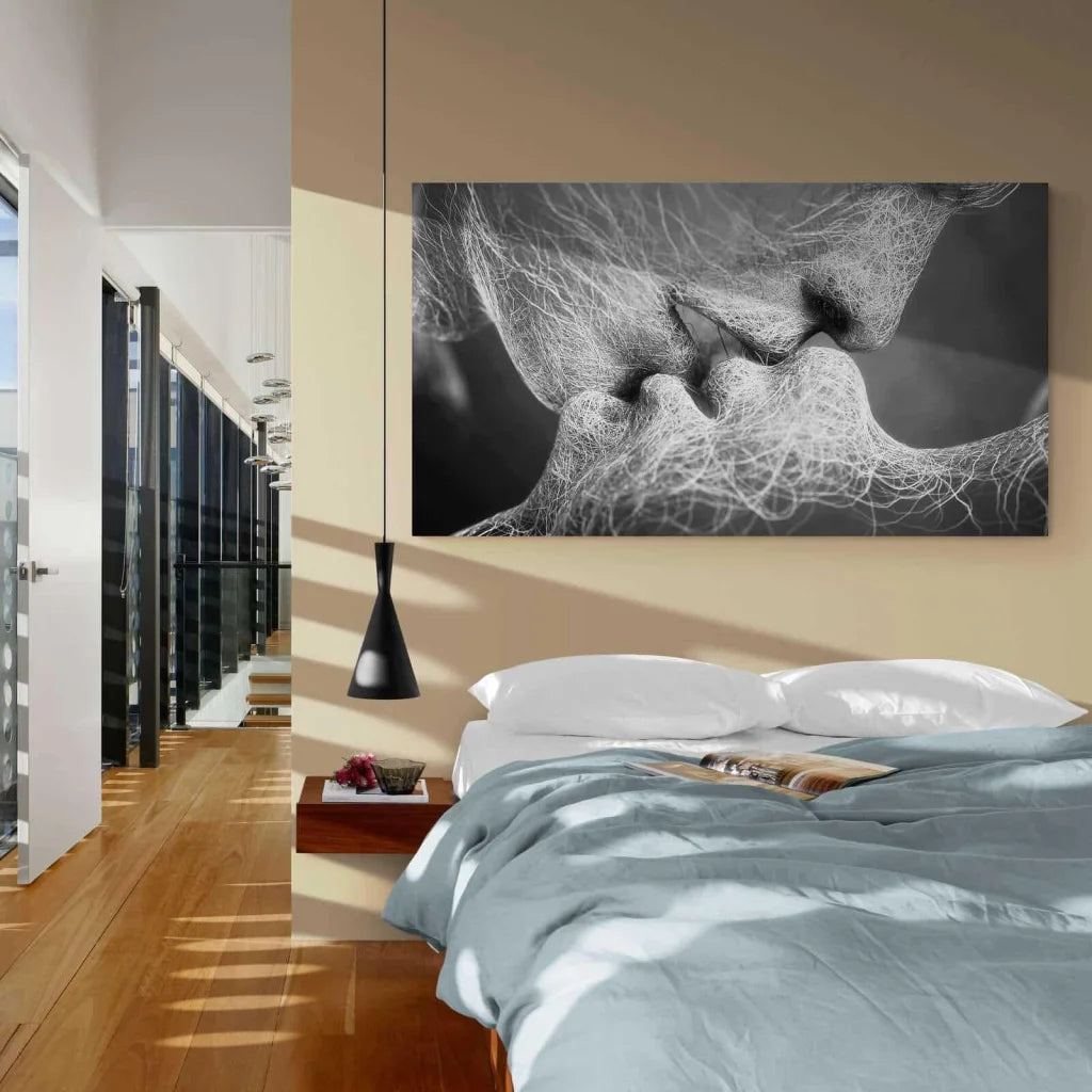 Tableau Moderne Le Kiss - Montableaudeco