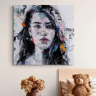 Tableau Moderne Portrait de Femme - Montableaudeco