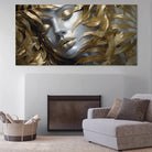 Tableau Moderne Silence d’Or Tableau moderne