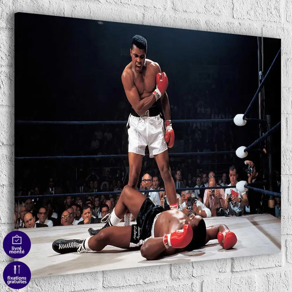 Tableau Mohamed Ali 1967 - Montableaudeco