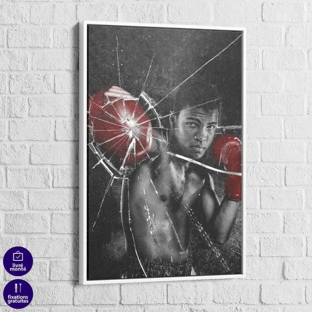 Tableau Mohamed Ali Broken - Montableaudeco