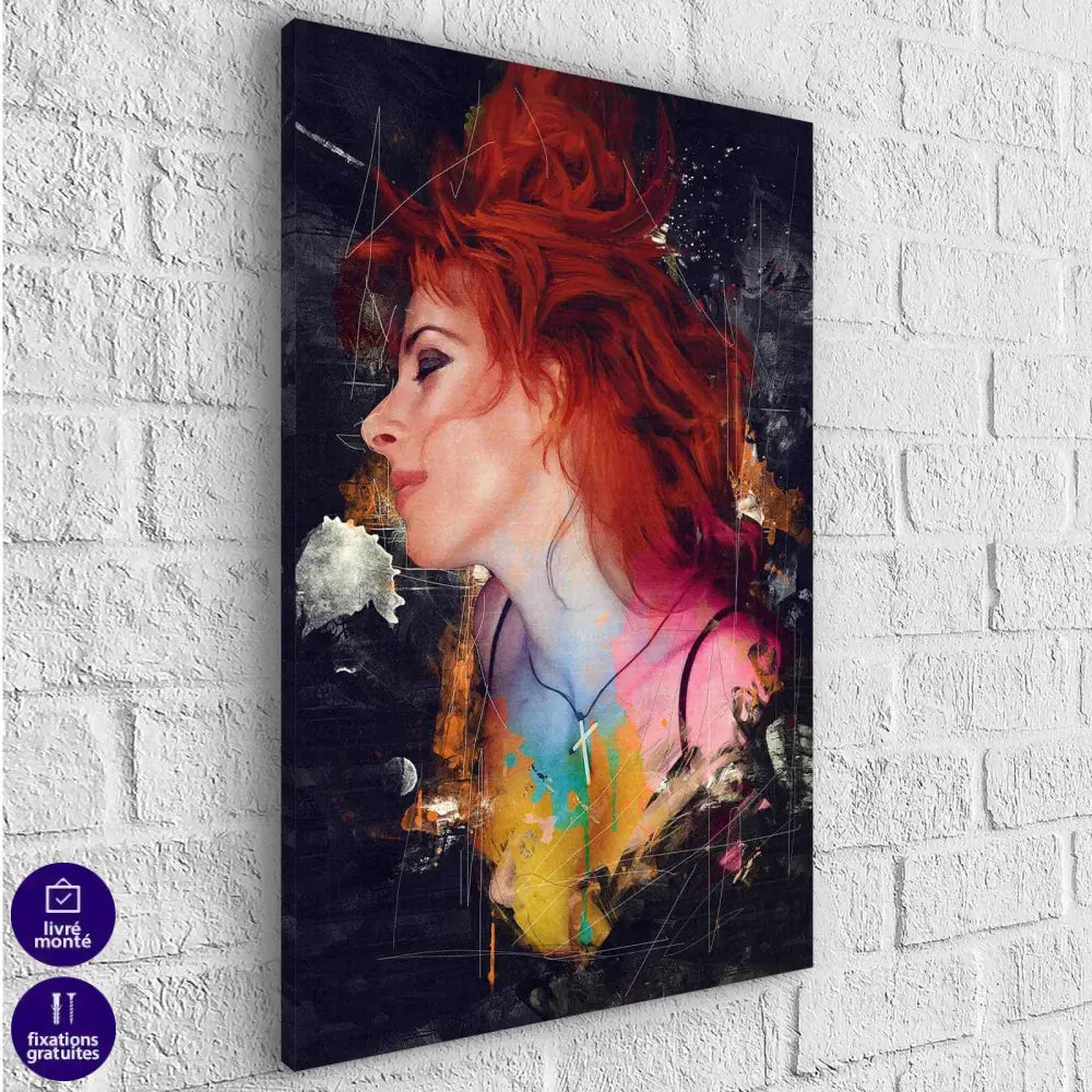 Tableau Mylène Farmer J'ai rêvé qu'on pouvait s'aimer - Montableaudeco
