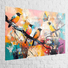 Tableau Oiseau Sur la Branche 5