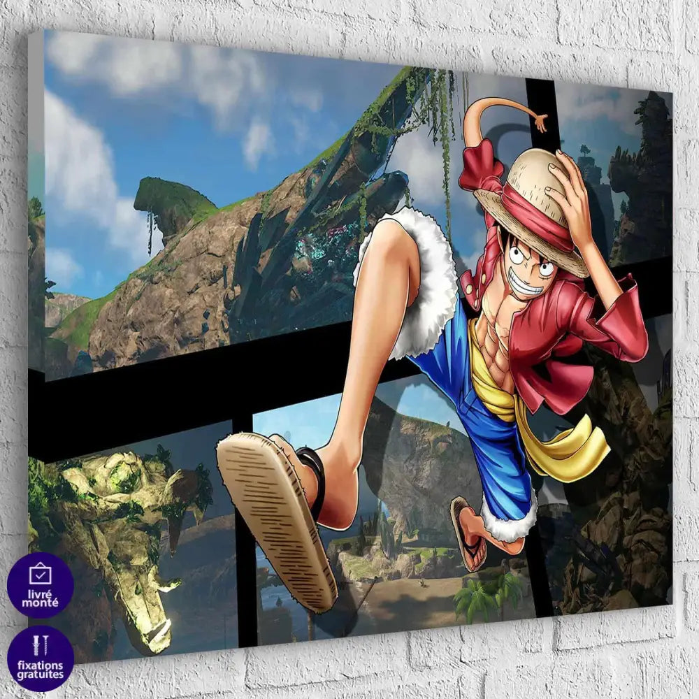 Tableau One Piece Luffy Power - Montableaudeco