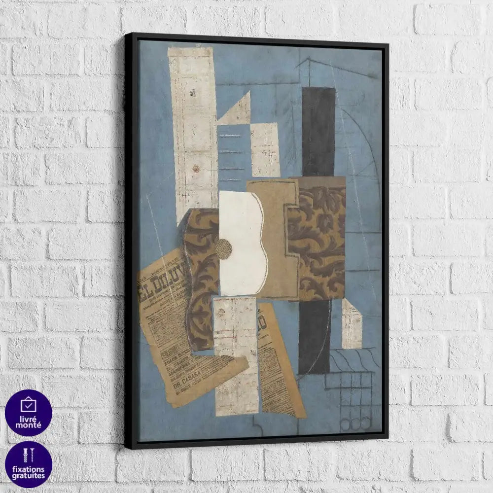 Tableau Pablo Picasso Collection Guitare 1913 - Montableaudeco
