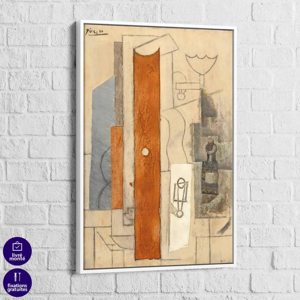Tableau Pablo Picasso Collection Guitare Bec à Gaz 1913 - Montableaudeco
