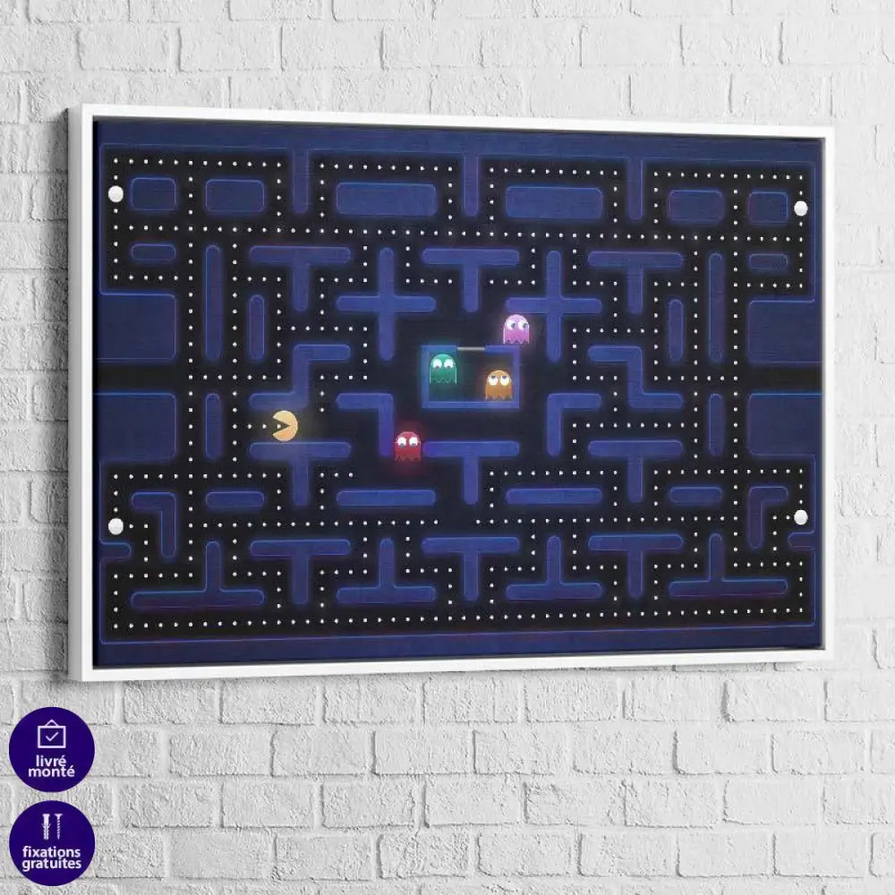 Tableau Pac Man - Montableaudeco