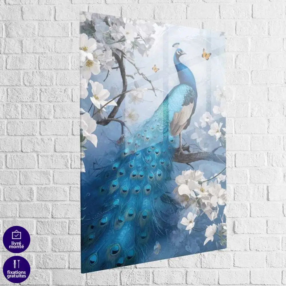 Tableau Moderne | Paon des Jardins | Offre De Bienvenue -20% e
