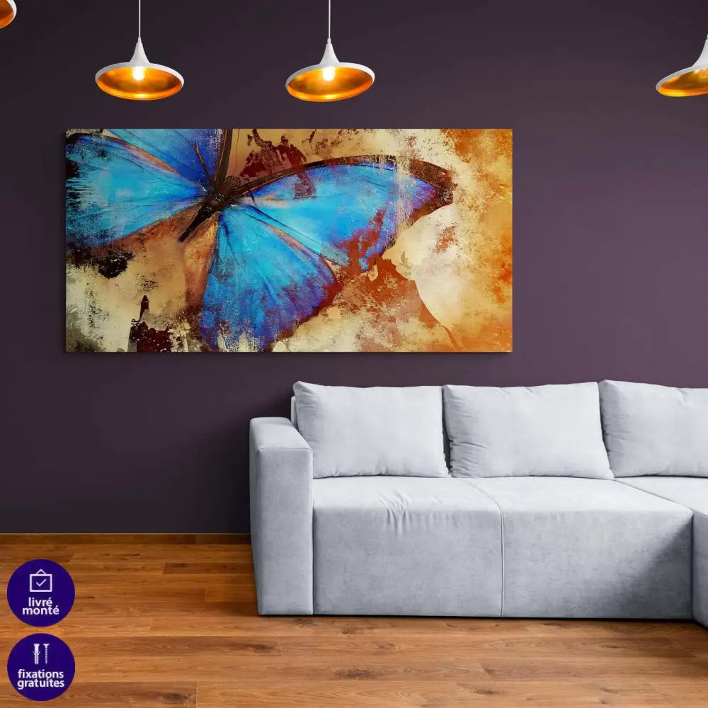 Tableau Papillon Grand Format - Montableaudeco