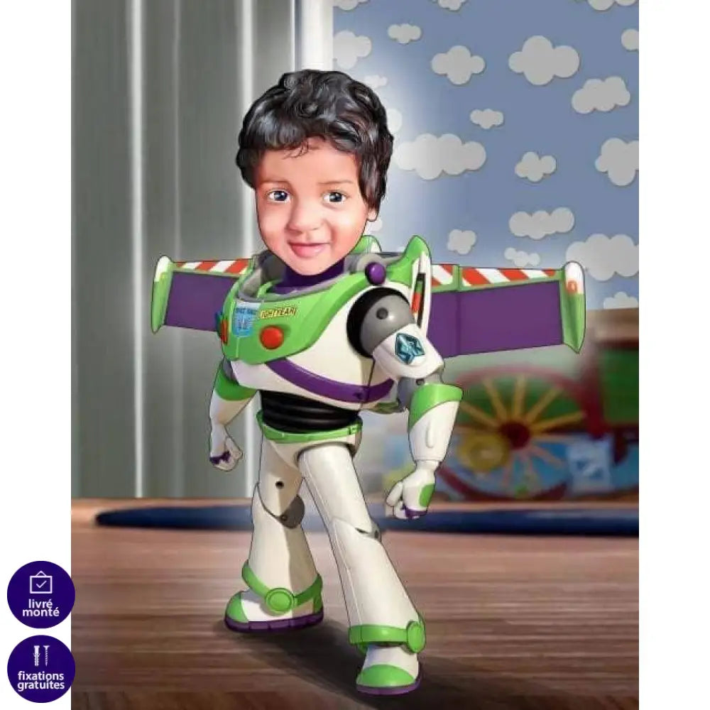 Tableau Personnalisé Enfant Gaming & Contes de Fées - Montableaudeco