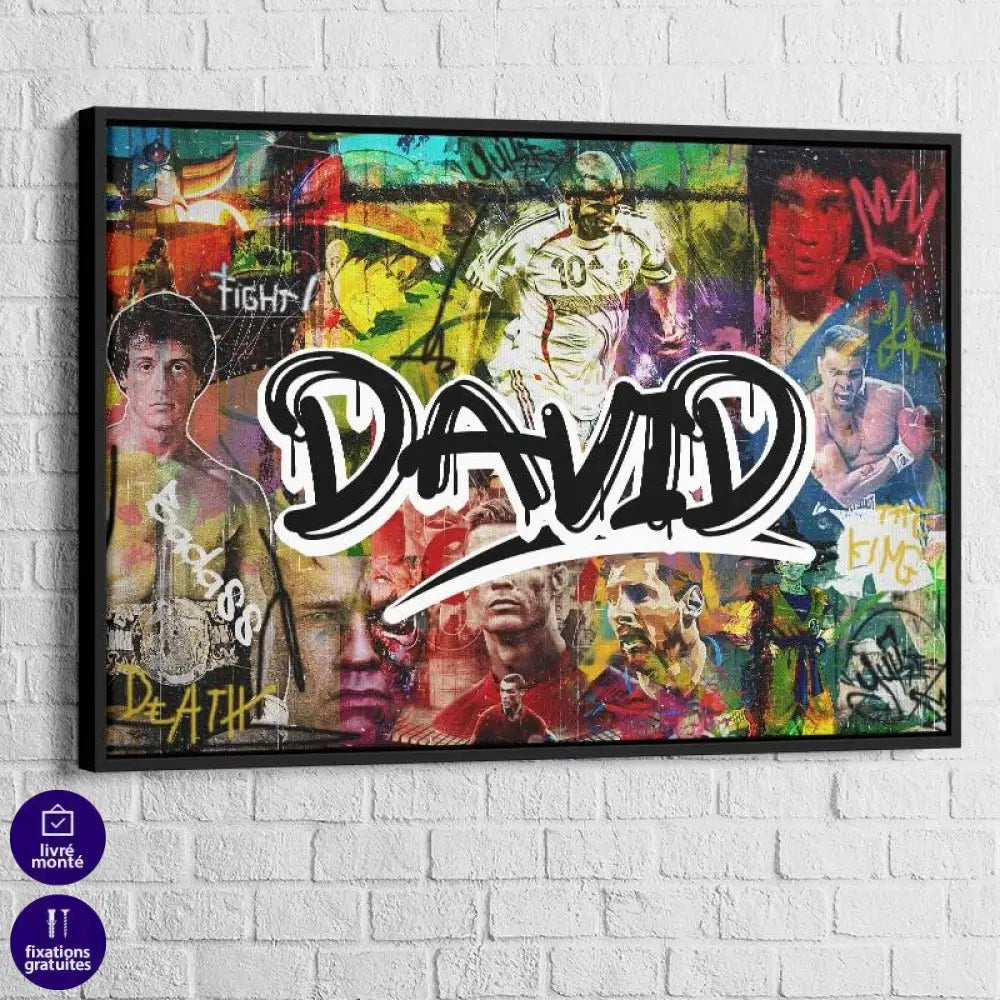 Tableau Personnalisé Prénoms Fille ou Garçon - Montableaudeco