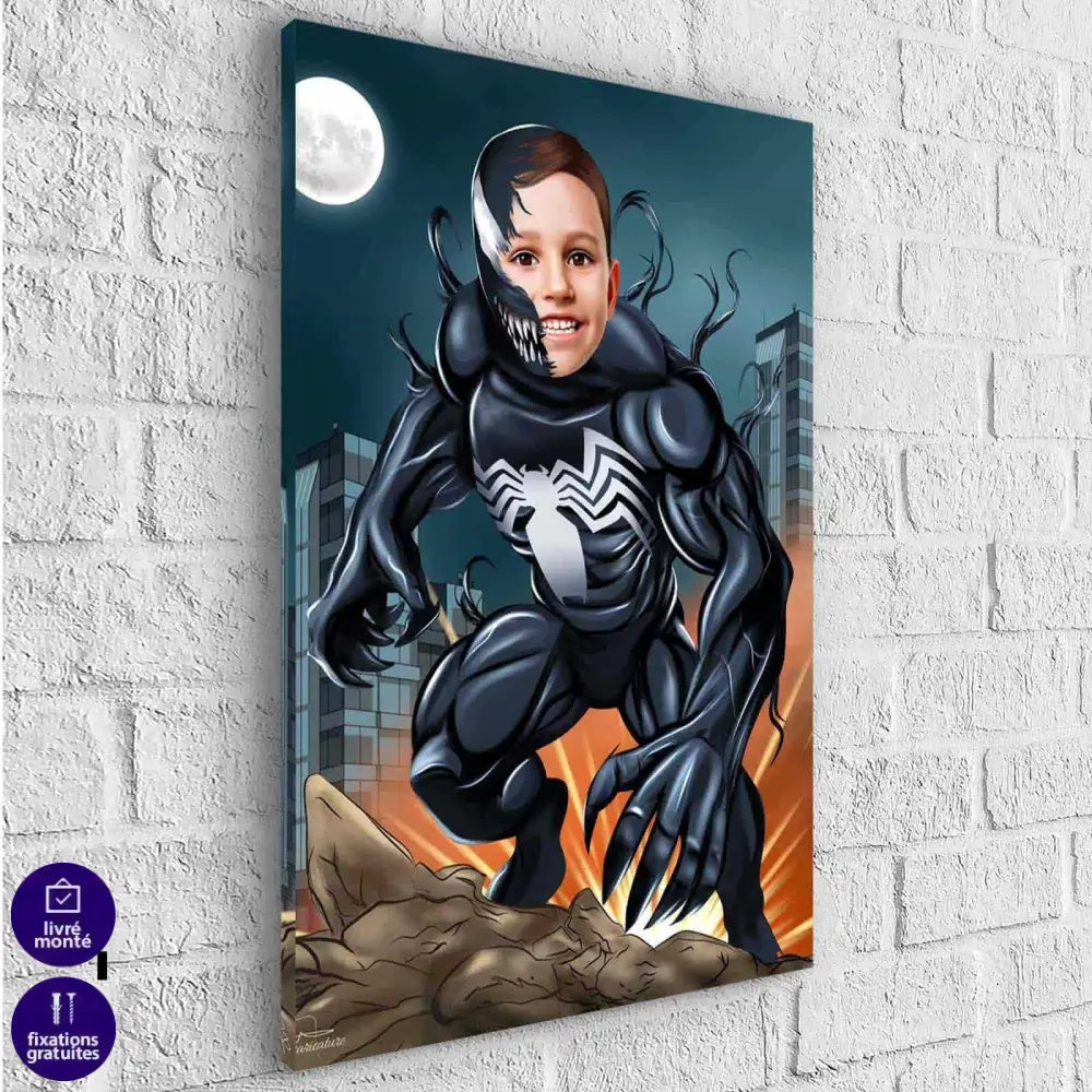 Tableau Personnalisé Super Héros j