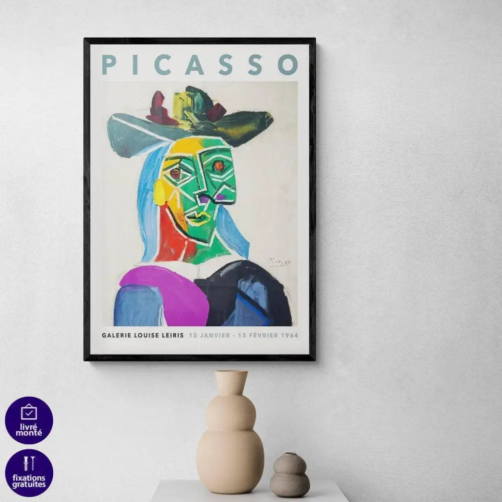 Tableau Picasso | Affiche Expo Vintage | Profitez Des Promos