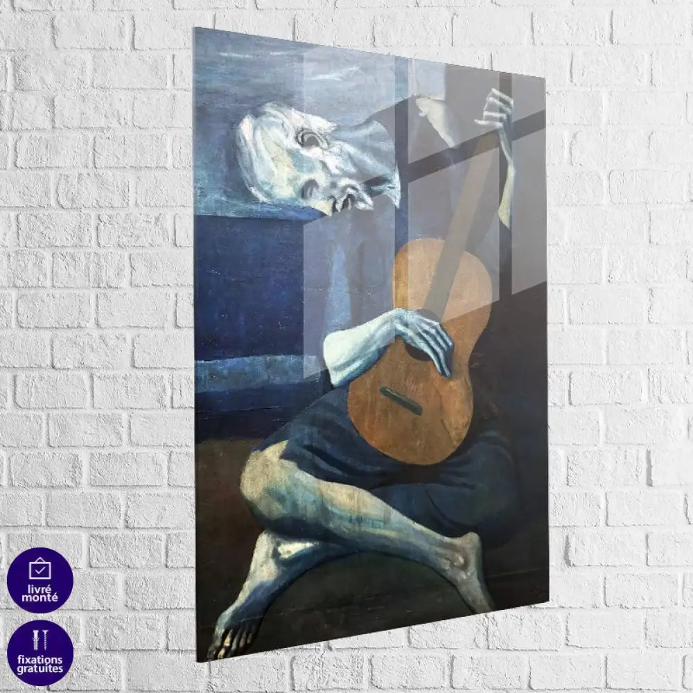 Tableau Picasso | Le Vieux Guitariste | Les Promos -25% c
