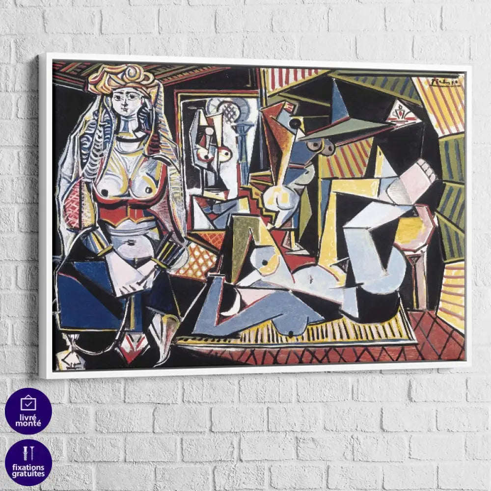 Tableau Picasso | Les Femmes D'Alger D