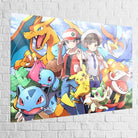 Tableau Pokémon Spirit 40x60cm / Plexiglas Tableau pokemon