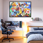 Décoration murale colorée Pokémon Spirit pour chambre enfant ou ado