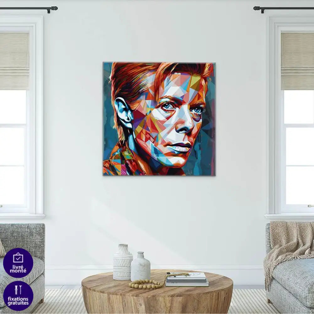 Tableau Pop Art David Bowie - Montableaudeco