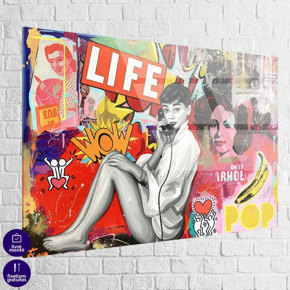 street art banane pop Warhol