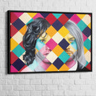 art mural original duo légendaire pop culture

