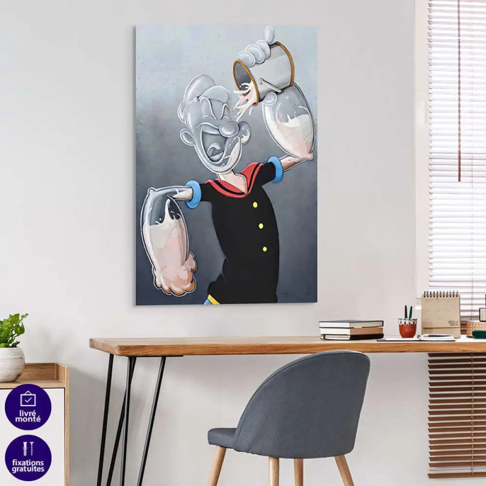 poster popeye street art