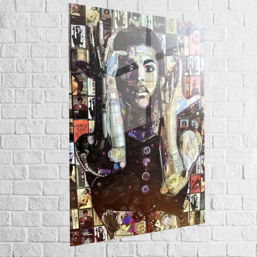 Tableau Prince Portrait Composé 40x60cm / Plexiglas Tableau Célébrité