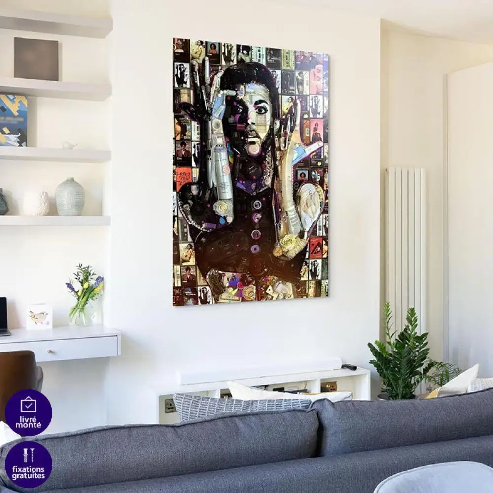 Tableau Prince Portrait Composé Tableau Célébrité