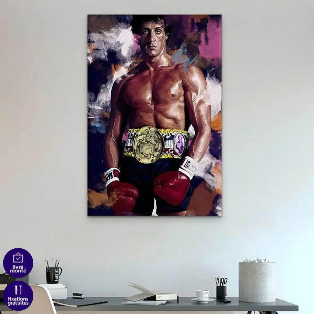 Tableau Rocky The Movie - Montableaudeco