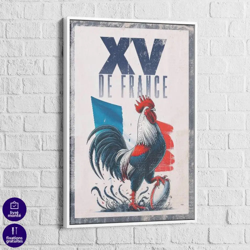 Tableau Rugby Quinze de France - Montableaudeco