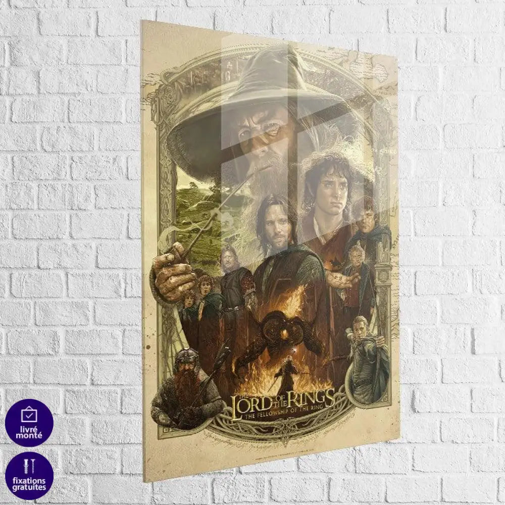 Tableau Seigneur Des Anneaux - Montableaudeco