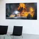 Tableau Seigneur Des Anneaux Le Combat de la Moria 3