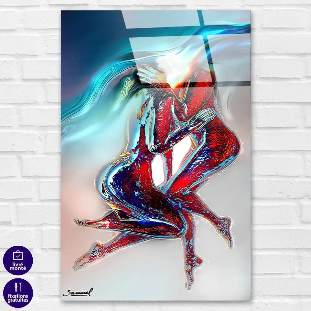 Tableau Sexy Amour sur la plage - Montableaudeco