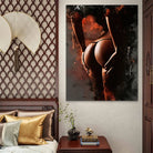 Décoration murale érotique moderne au style artistique et élégant