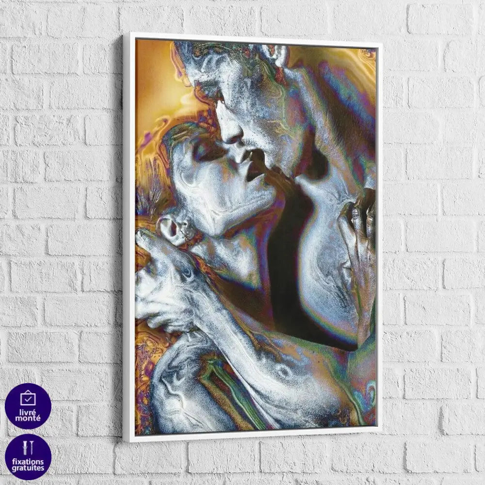 Tableau Sexy Le Baiser d'amour - Montableaudeco