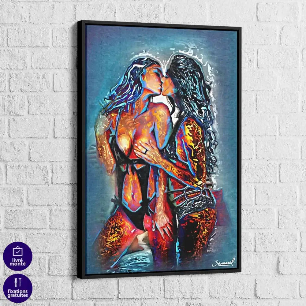 Tableau Sexy Un amour de Femme - Montableaudeco