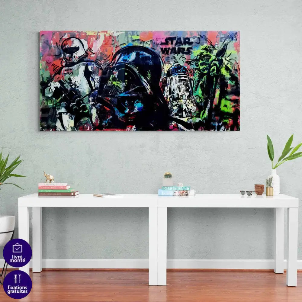 Tableau Star Wars Artistique - Montableaudeco